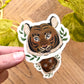 Happy Tiger Vinyl Sticker